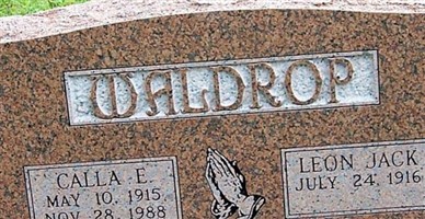 Calla E Ross Waldrop Calla E Ross Waldrop