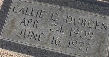 Callie C Durden