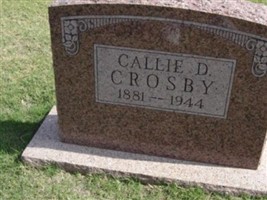 Callie D. Crosby Callie D. Crosby
