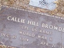 Callie Hill Browder