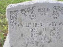 Callie Irene Eady Watts Callie Irene Eady Watts