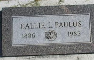 Callie L. Paulus Callie L. Paulus