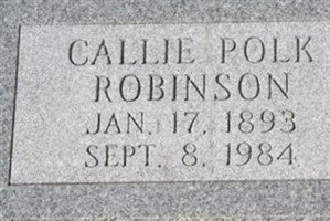 Callie Polk Robinson Callie Polk Robinson