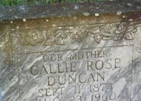 Callie Rose Duncan Duncan