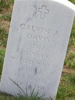 Calvin A Davis