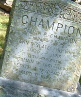 Calvin B Champion Calvin B Champion