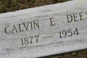 Calvin E Dees Calvin E Dees