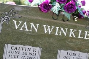 Calvin F. VanWinkle Calvin F. VanWinkle