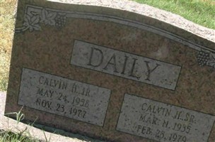 Calvin H. Daily, Sr