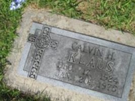 Calvin H. Klaus Calvin H. Klaus