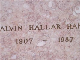 Calvin Hallar Handy