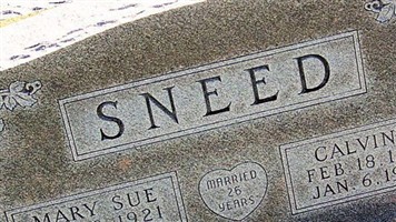 Calvin Lloyd Sneed