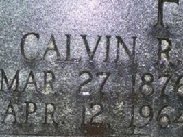 Calvin R. Fields Calvin R. Fields