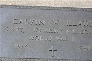 Calvin W. Klaus