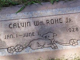 Calvin William Rohe, Jr Calvin William Rohe, Jr