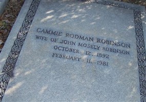 Cammie Rodman Robinson