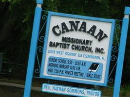 Canaan Missionary Baptist Church Cemetery