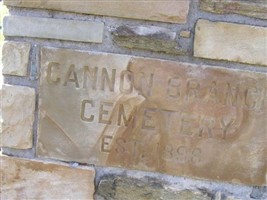 Cannon Branch Cemetery Cannon Branch Cemetery