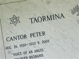Cantor Peter Taormina Cantor Peter Taormina