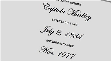 Capitola Markley