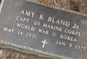 Capt Amy R Bland, Jr