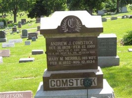 Capt Andrew Jackson Comstock Capt Andrew Jackson Comstock