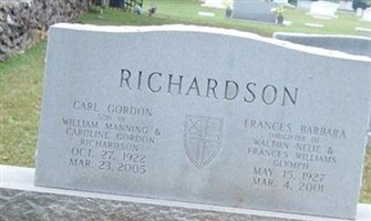 Capt Carl Gordan Richardson Capt Carl Gordan Richardson