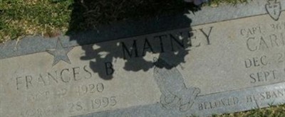 Capt Carl P Matney