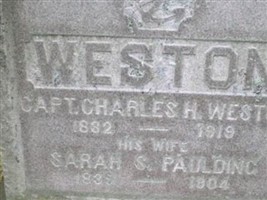 Capt Charles H. Weston