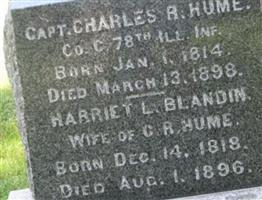 Capt Charles R. Hume