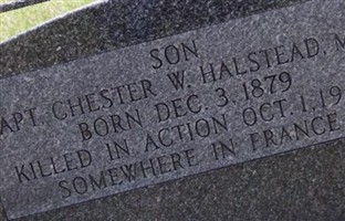 Capt Chester W. Halstead