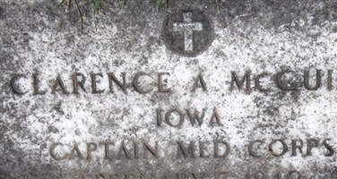 Capt Clarence A. McGuire Capt Clarence A. McGuire