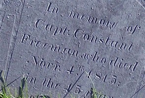 Capt Constant Freeman Capt Constant Freeman