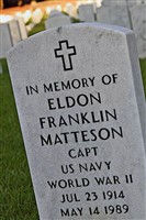 Capt Eldon Franklin Matteson