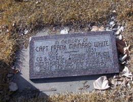 Capt Frank Mainard White