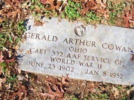 Capt Gerald Arthur Cowan