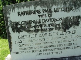 Capt Greenlee Davidson Letcher Capt Greenlee Davidson Letcher