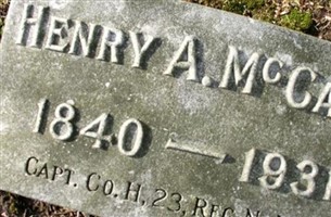 Capt Henry A. McCabe