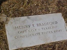 Capt Henry Eugene Bradford