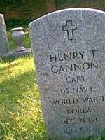 Capt Henry T Gannon