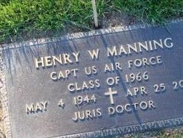 Capt Henry W. Manning