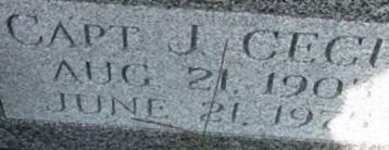 Capt J. Cecil Hollinger