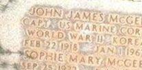 Capt John James McGee