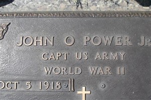 Capt John O Power, Jr Capt John O Power, Jr