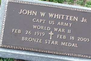 Capt John W. Whitten, Jr Capt John W. Whitten, Jr