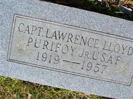 Capt Lawrence Lloyd Purifoy, Jr