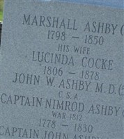 Capt Nimrod Thompson Ashby