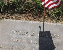 Capt Otice Z Helmer Capt Otice Z Helmer