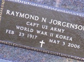 Capt Raymond N Jorgenson