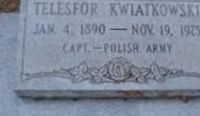 Capt Telesfor Kwiatkowski Capt Telesfor Kwiatkowski
